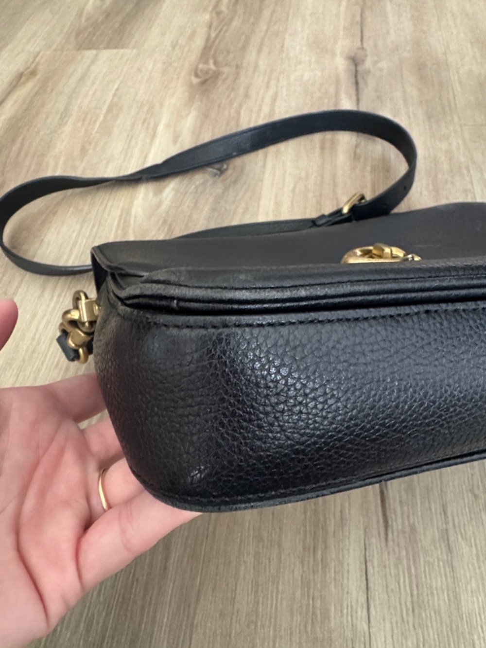 Coach Cassie Crossbody black leather - Picture 5 of 14